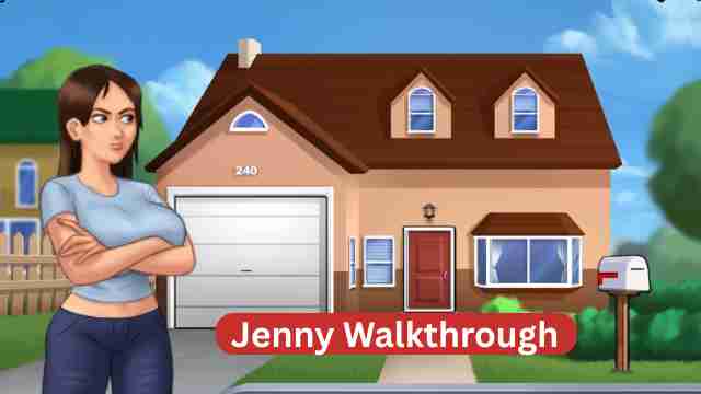 Who is Gorgeous Jenny Cummings in Summertime Saga VN by DarkCookie